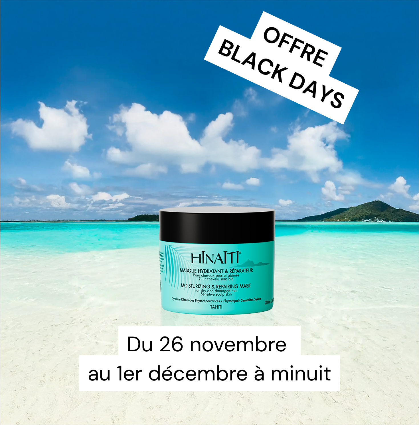 Masque Hydratant & Réparateur